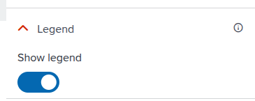 Chapter Slide Settings Panel - Legend